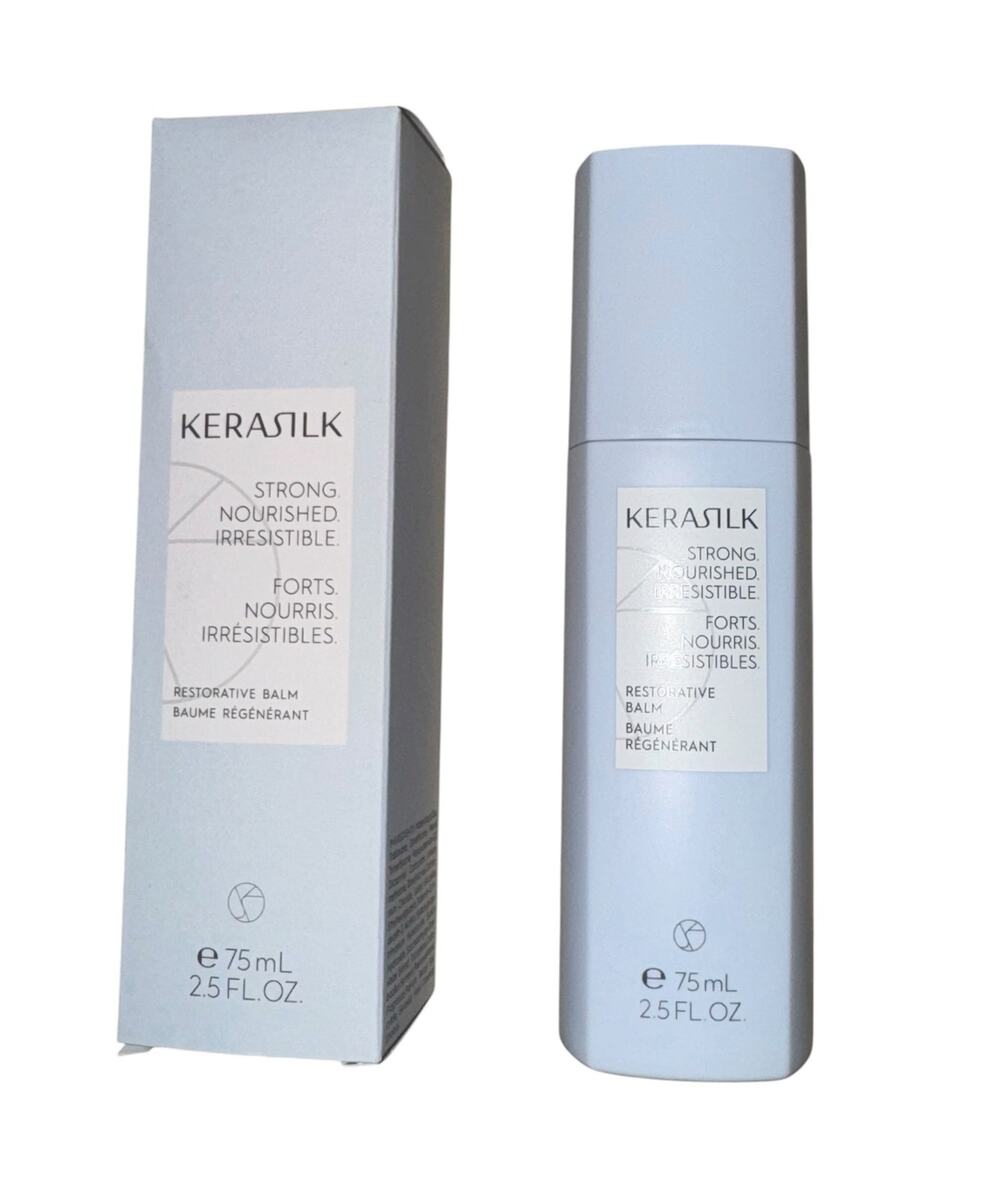Kerasilk Restorative Balm 2.5 fl Nourished Irresistible Luxury Haircare Preppy